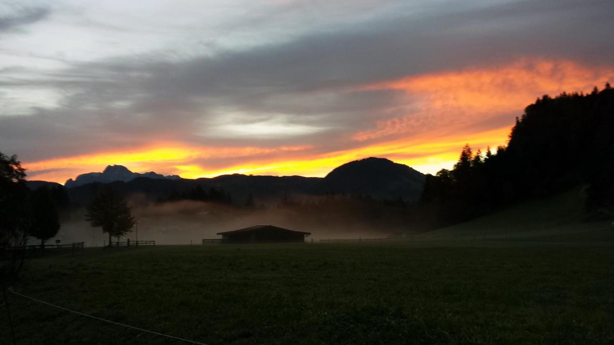 Pension Wildental Sankt Martin bei Lofer Exterior foto